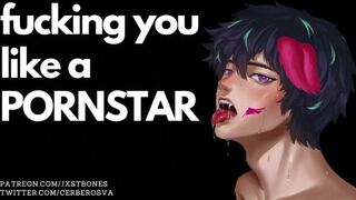 Трахаю тебя, как ПОРНОЗВЕЗДУ, и поедаю мульти-сперму в жопе || Мужские грязные разговоры и NSFW ASMR стоны порно